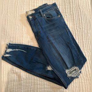 Free People Frayed Hem Jeans - Women’s 28 Regular